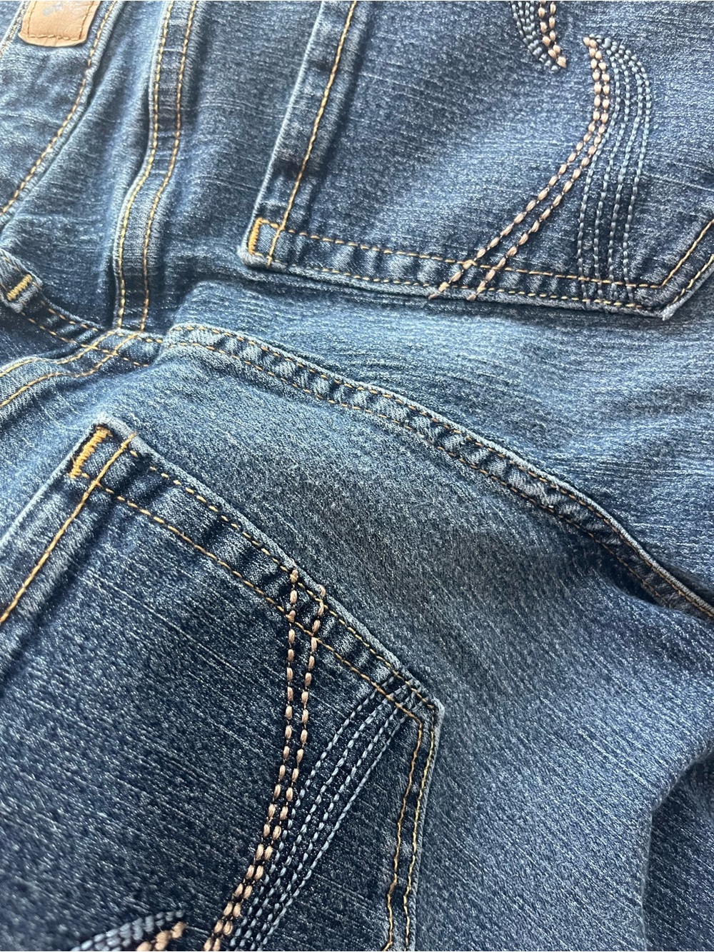 Levi’s Signature Low Rise Bootcut Jeans Dark Wash Vintage Y2K Size 4M - Picture 5 of 5